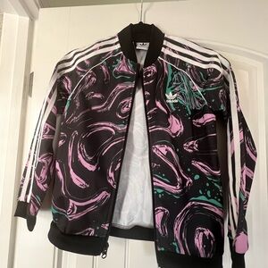 Adidas Black and White Jacket